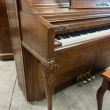 1982 Made in the USA Currier console piano and bench - Upright - Console Pianos